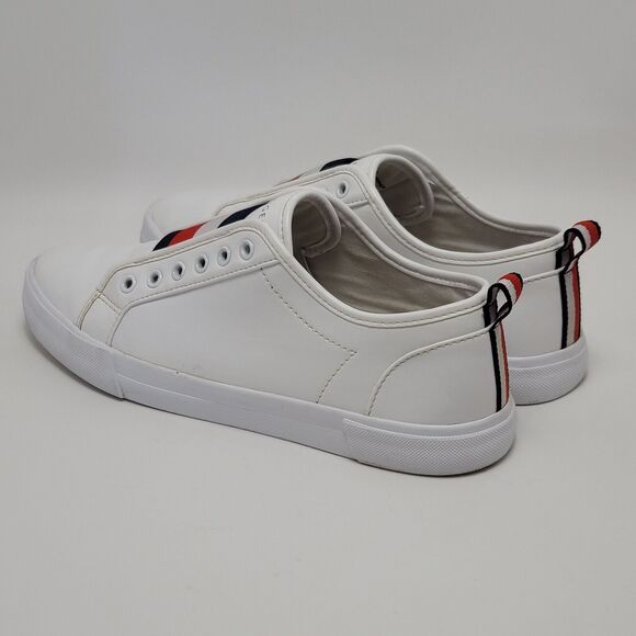 Tommy Hilfiger TWLETTY Womens White Slip On Low Top No Lace Up Sneaker Size 8.5M - Picture 13 of 13